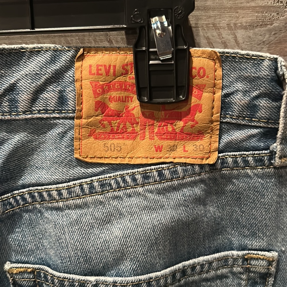HANDMADE Levis 505s Quilted jeans size 30-32 - Picture 7 of 13